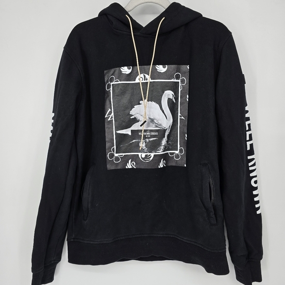Well Known black swan hoodie sweater size Xlarge - Picture 1 of 13